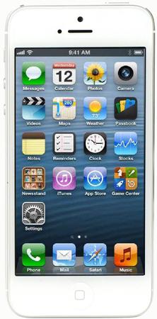 Смартфон Apple iPhone 5 32Gb White & Silver - Златоуст
