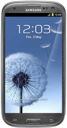 Смартфон Samsung Galaxy S3 GT-I9300 16Gb Titanium grey - Златоуст